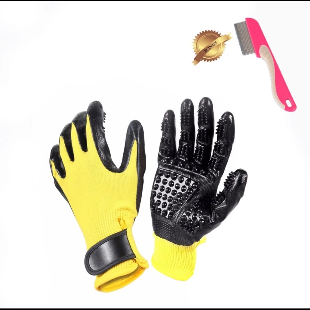 Pet Grooming Gloves
